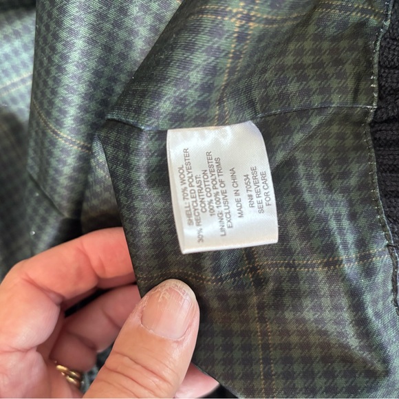 Orvis Ultimate Foul-Weather Full Zip Wool Sweater Jacket Size XL - Picture 9 of 10